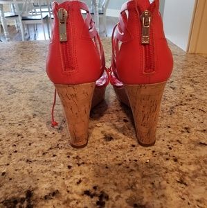 Ivanka Trump Shoes - Red Platform Wedges Ivanka Trump Shoes - Red Platform Wedges